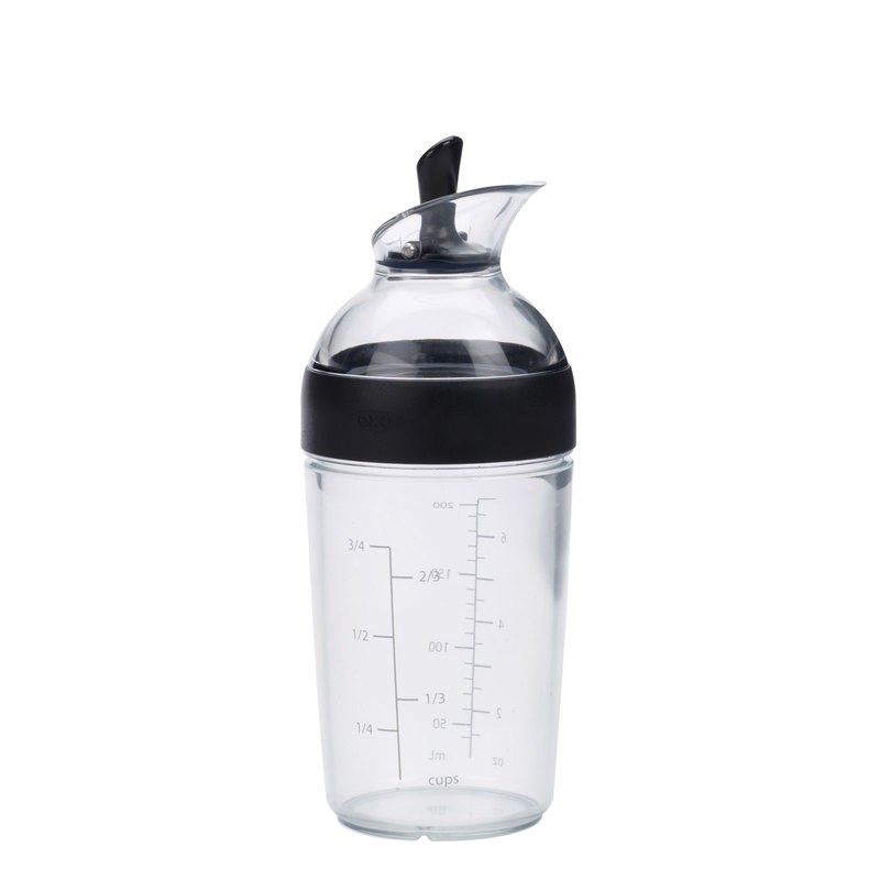 OXO Little Salad Dressing Shaker Black The Potlok
