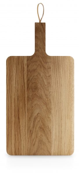 Eva Solo Eva Solo Wooden Chopping Board Kitchen Board Nordic kitchen Oak/Leather 38x26 cm 