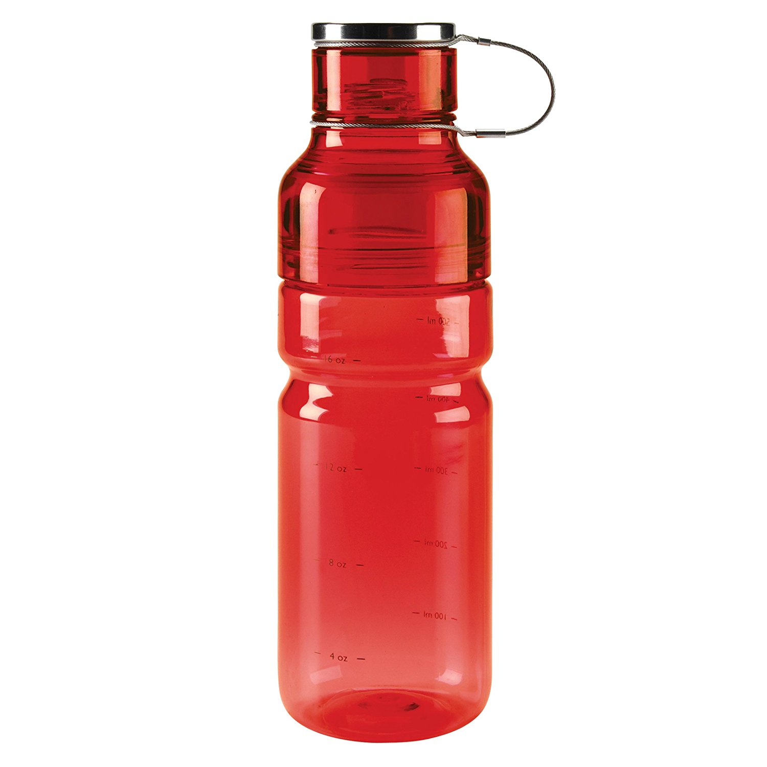 OXO - Strive Insulated Water Bottle - 24 oz - Red - Dishwasher