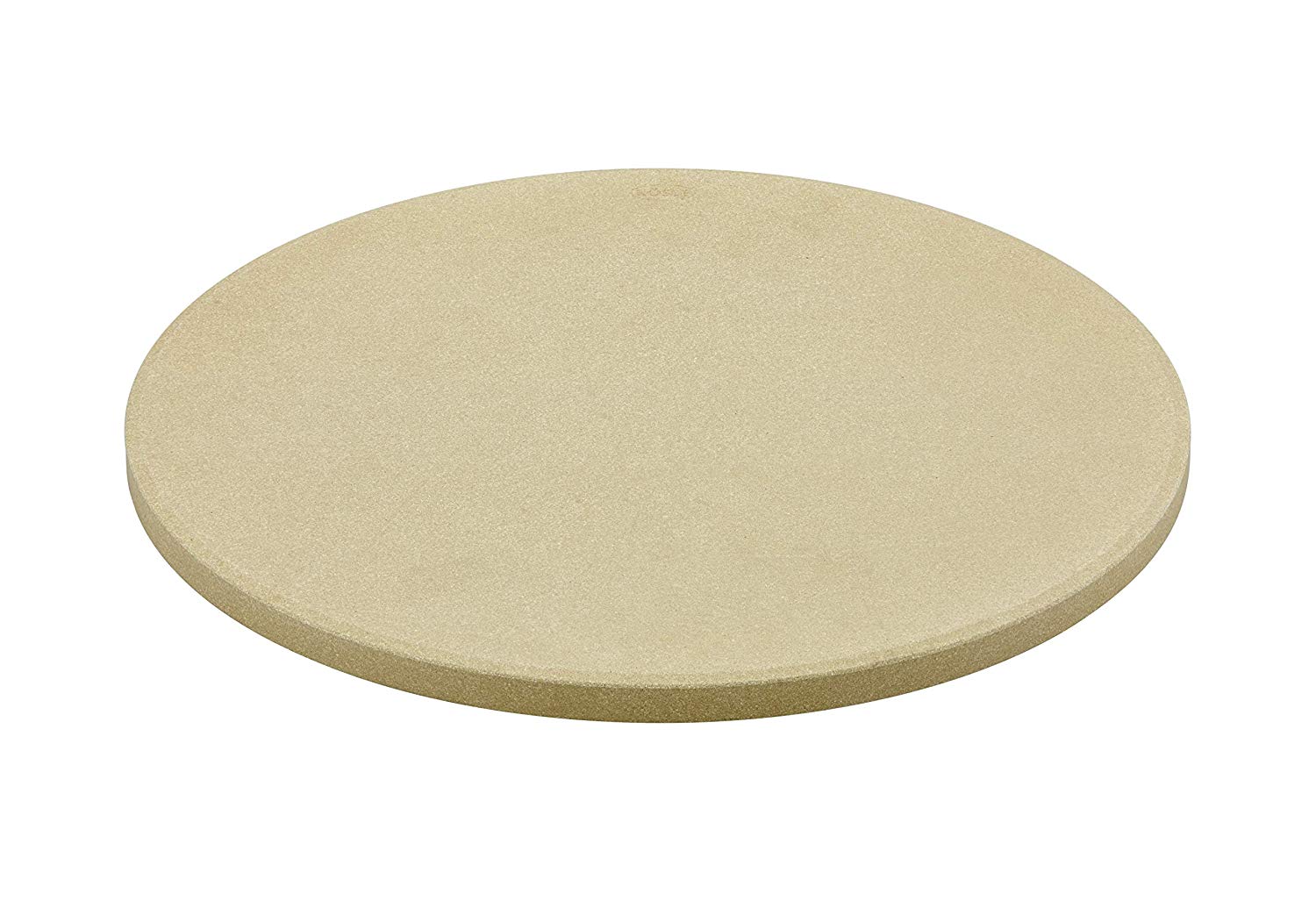Pizza Stone Round Off-White - 33cm - Trade Depot