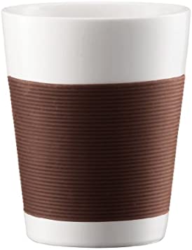 CANTEEN - 2 pcs cup with handle, double wall, medium, 0.2 l, 6 oz