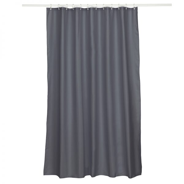 Kela Shower Curtain Laa Dark Grey, Dark Grey Shower Curtain