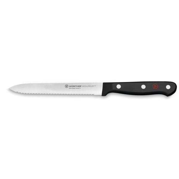WÜSTHOF Gourmet Serrated Utility Knife (Sausage Knife) 14cm (1025046314)