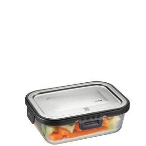 GEFU Milo Food Storage Container, 600ml, Rectangular