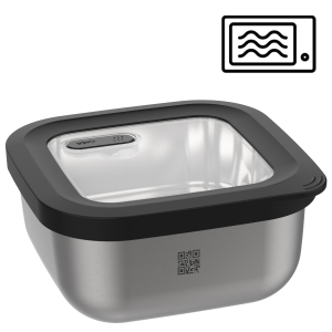 GEFU Providio Food Storage Container, 1.8L, Square
