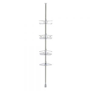 OXO Lift & Lock Pole Caddy, Stainless Steel