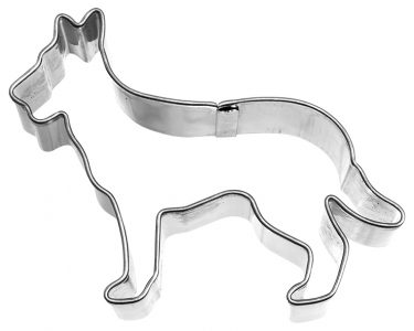 Cookie Cutter German Shepherd St.Steel 6.5Cm Pg Bl
