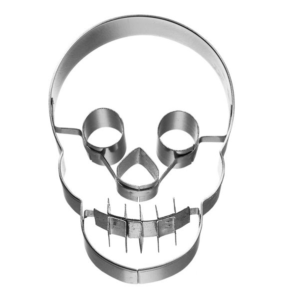 Ausstechform Totenkopf | 7 cm