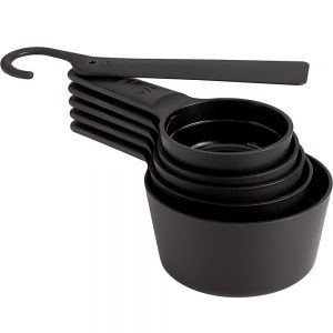 OXO Good Grips 6-Piece Measuring Cup Set, Black