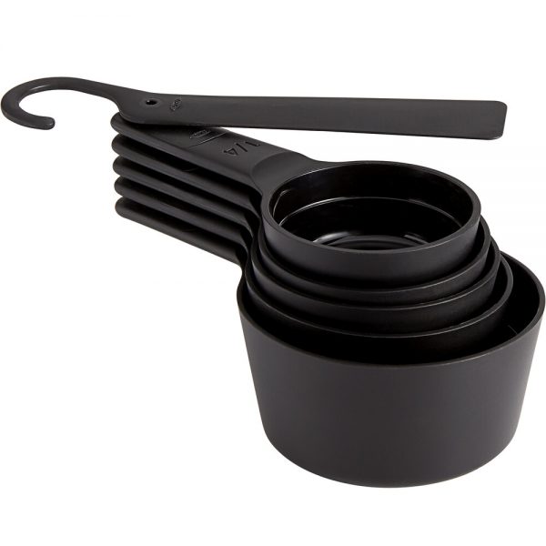 OXO Good Grips 6-Piece Measuring Cup Set, Black