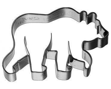 Cookie Cutter Bear St.Steel 8.5Cm Pg Blue
