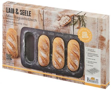 Mini-Baguetteblech | 35 x 22 cm | Laib & Seele | Karbonstahl