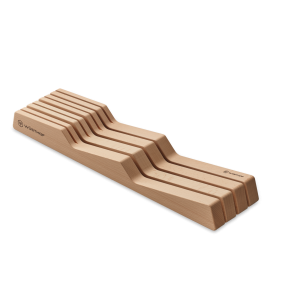 In-Drawer Knife Organizer — Beech / 7