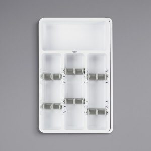 OXO Expandable Utensil Organizer, White