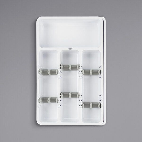 OXO Expandable Utensil Organizer, White