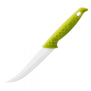 Bodum Bistro Ceramic Tomato Knife, 12cm/4.5in, Lime Green