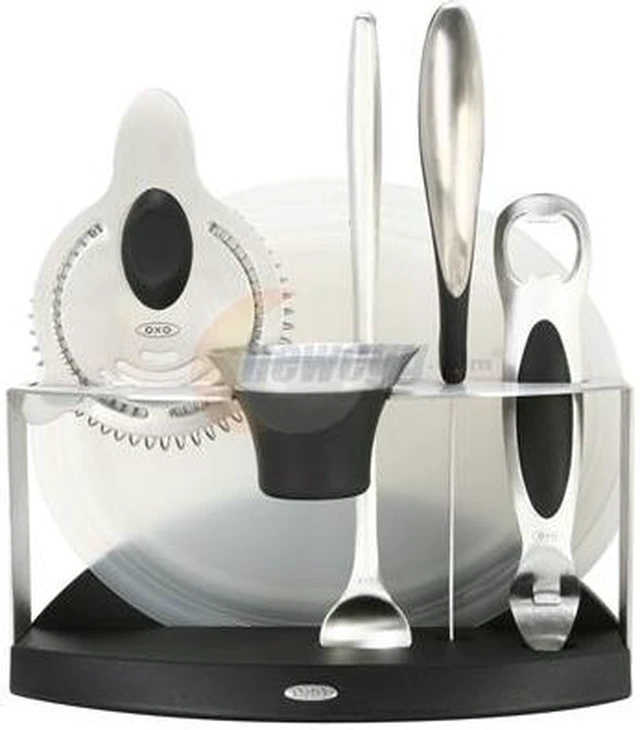 OXO SteeL 7-Piece Barware Set