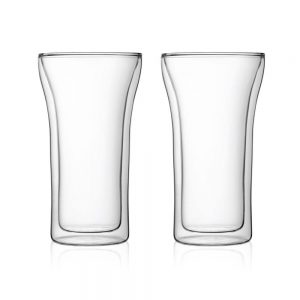 BODUM Assam Double-Wall Glasses 0.4 L, Set of 2