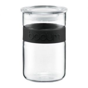Bodum Presso Storage Jar, 2.0 L, Black