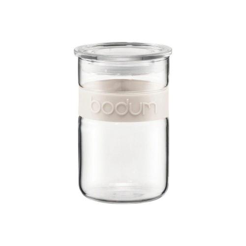 Bodum Presso Storage Jar, 0.6 L, Off White