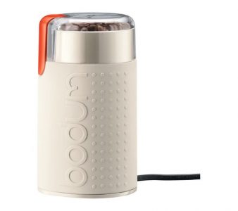 Bodum Bistro Electric Coffee Grinder, Off White