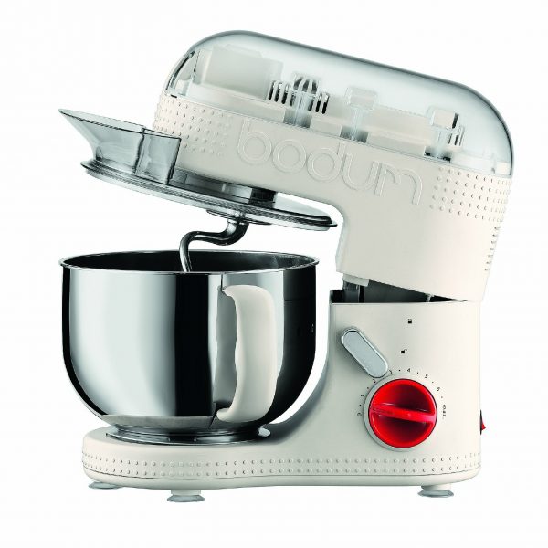 Bodum Bistro Electric Stand Mixer, 4.7L/160oz, Off White