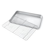 Quarter Sheet Pan with Baking / Cooling Rack Quarter Sheet Pan with Baking / Cooling Rack
